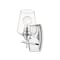 Z-Lite Joliet 1 Light Wall Sconce, Chrome & Clear 473-1S-CH - alternate 4